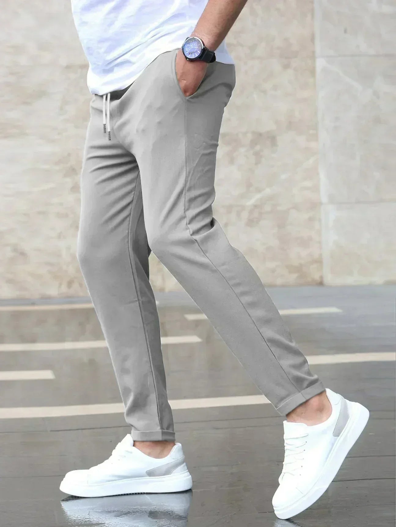 Luca | Pantalons Urbains de Bureau