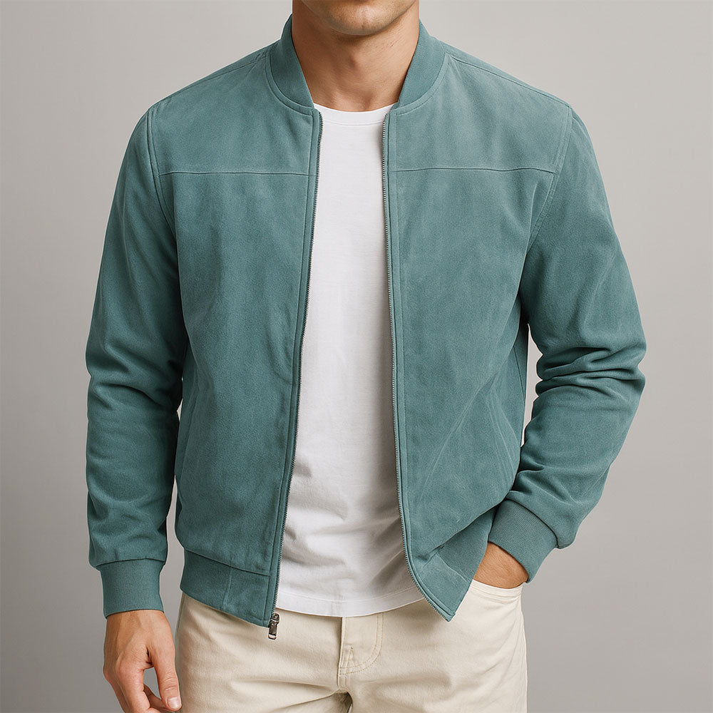 DUMONT LYON | VESTE EN CUIR SUEDE URBAINE