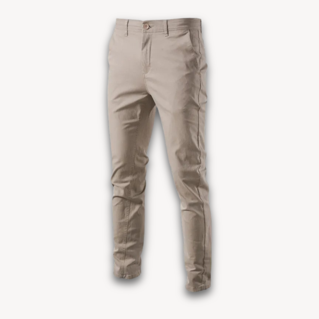 Marcello | Pantalons Chino à Jambe Ajustée
