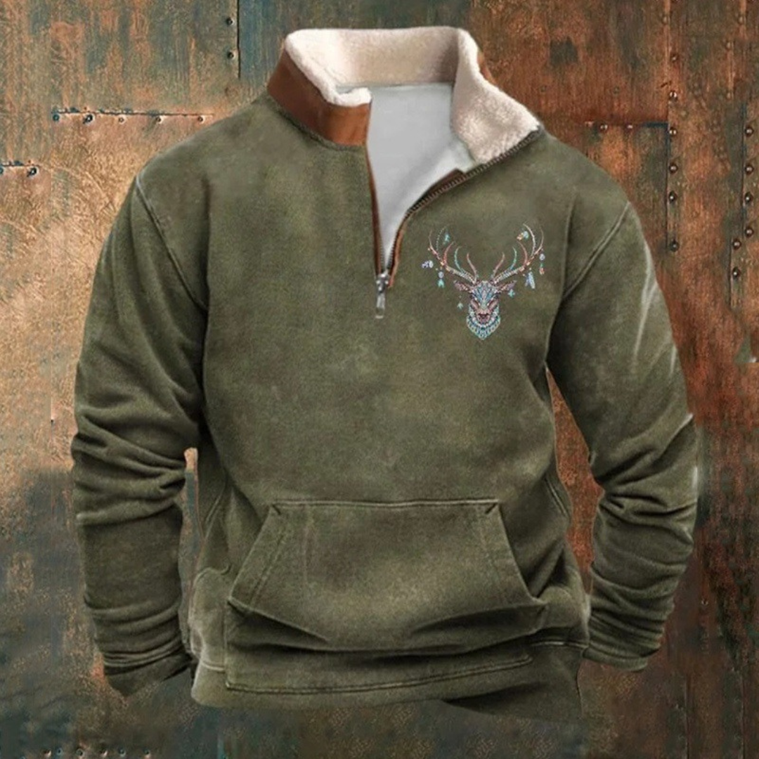 DUMONT LYON | PULL CASUAL AVEC ZIP