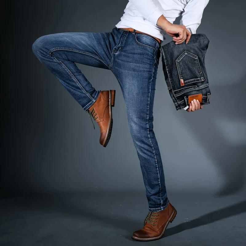 Turin | Pantalons en Denim Élastique
