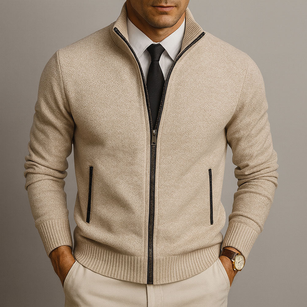 DUMONT LYON | CARDIGAN EN LAINE SUR MESURE