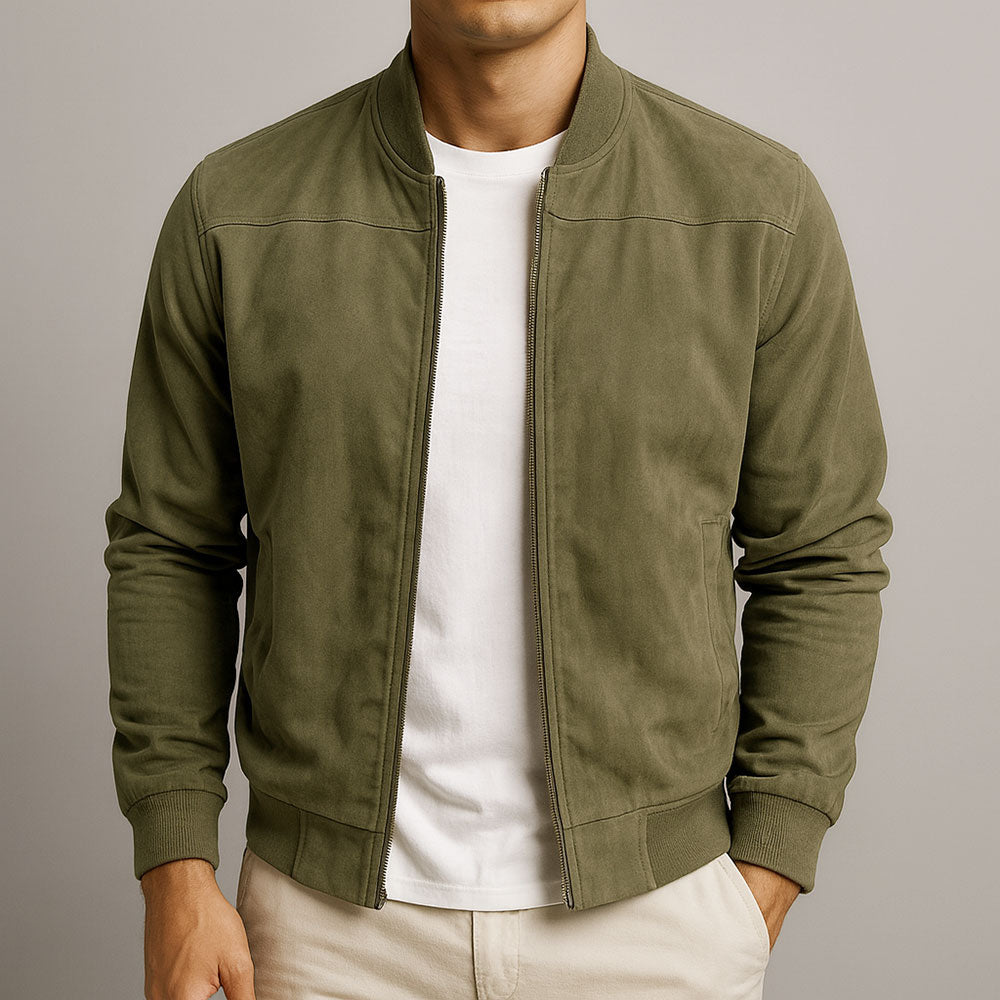 DUMONT LYON | VESTE EN CUIR SUEDE URBAINE