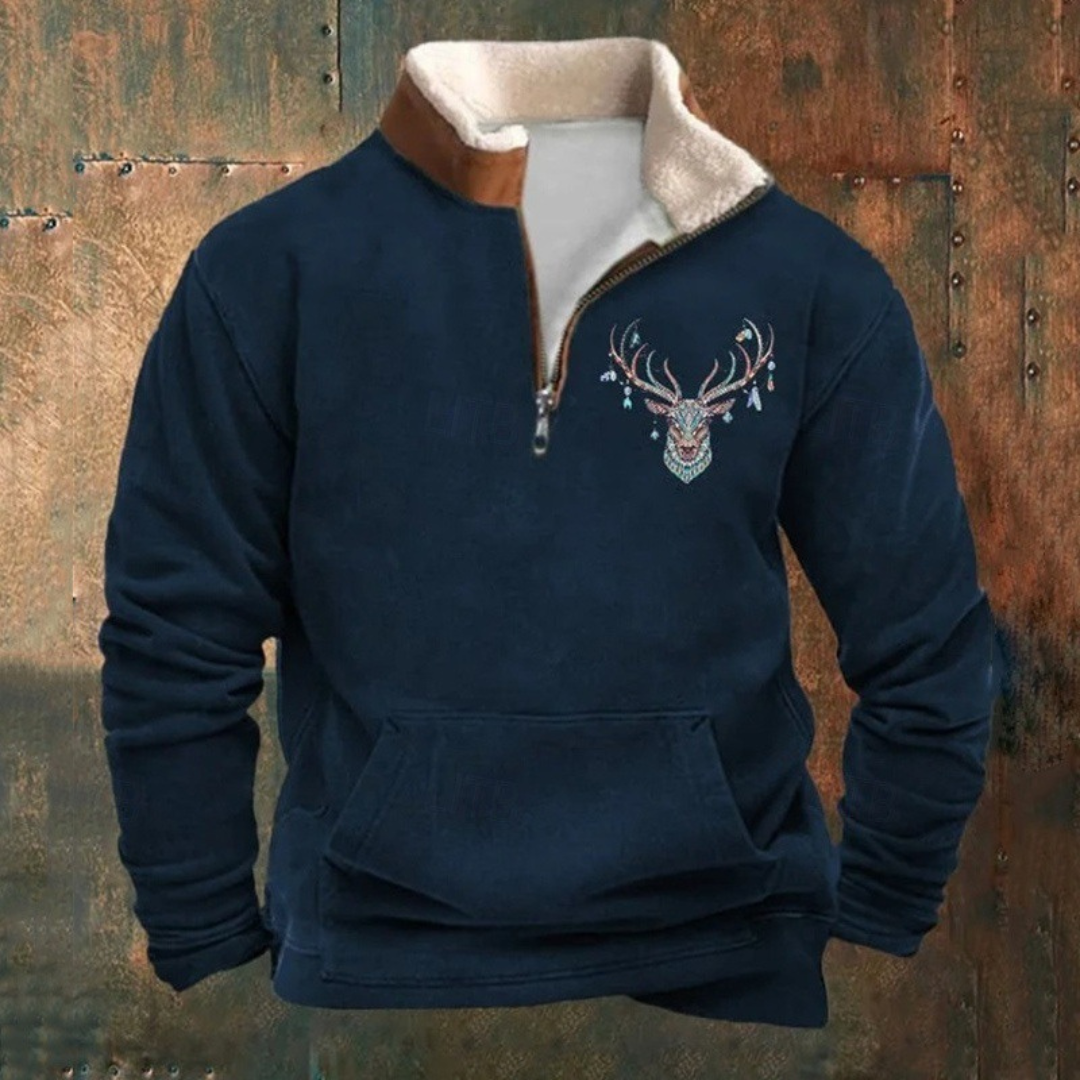DUMONT LYON | PULL CASUAL AVEC ZIP
