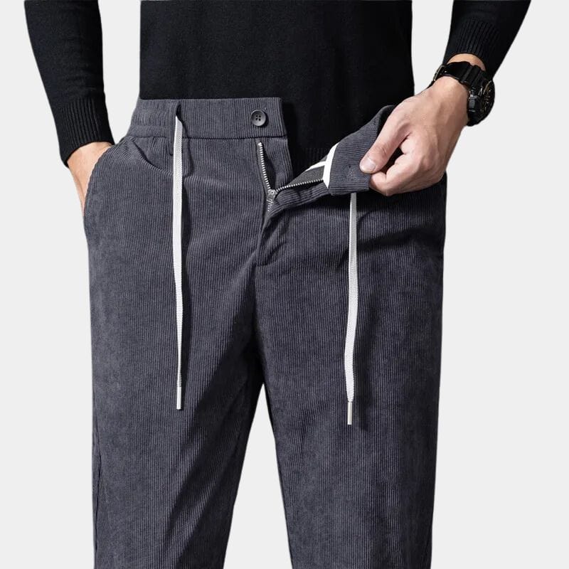 Rio | Pantalons en Velours Élastique