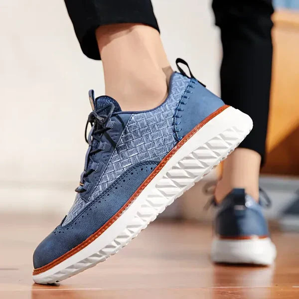 DUMONT LYON | BASKETS EN CUIR OXFORD RIDGE