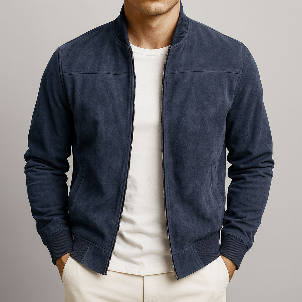 DUMONT LYON | VESTE EN CUIR SUEDE URBAINE