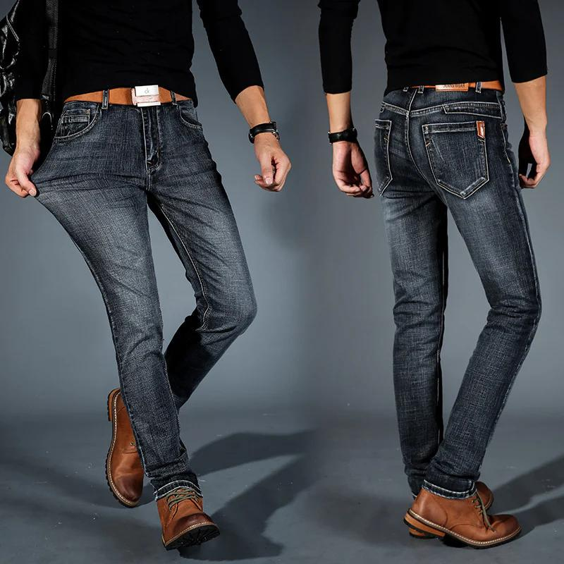 Turin | Pantalons en Denim Élastique