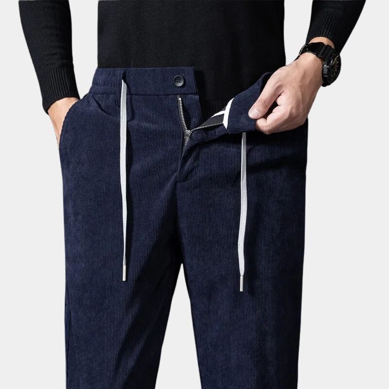 Rio | Pantalons en Velours Élastique