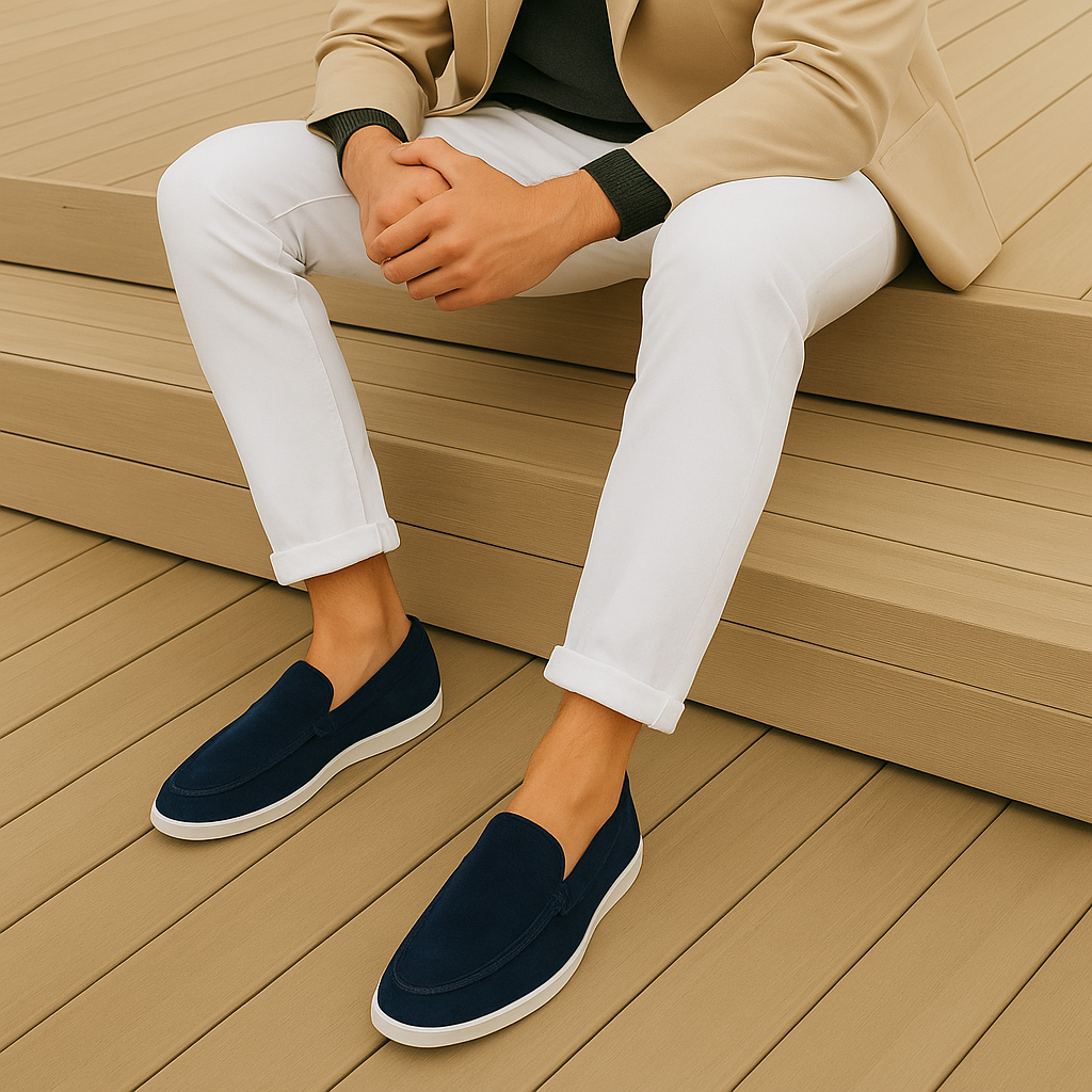 DUMONT LYON | MOCASSINS ÉLÉGANTS EN DAIM