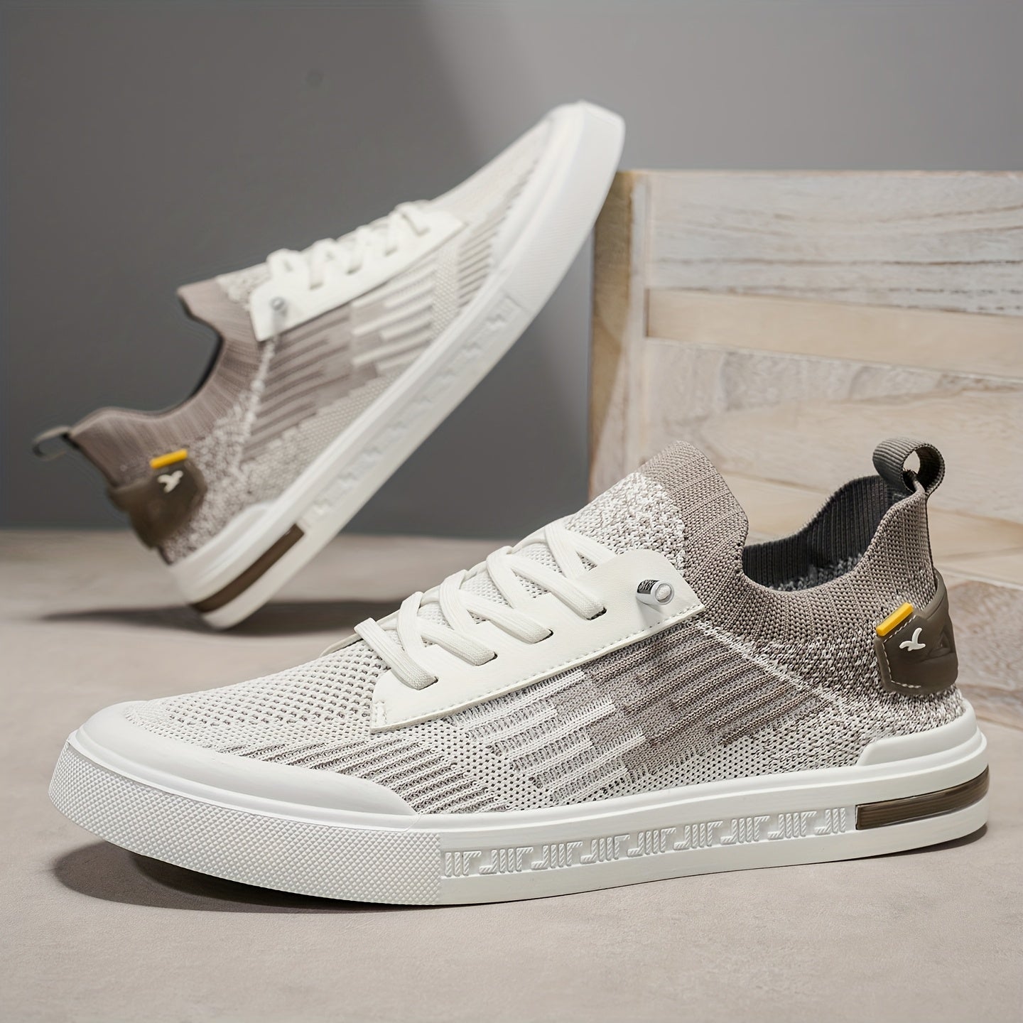 DUMONT LYON | BASKETS EN MAILLE MODERNES