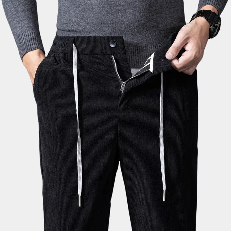 Rio | Pantalons en Velours Élastique