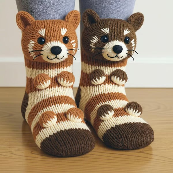 DUMONT LYON | CHAUSSETTES ANIMAUX MOELLEUSES