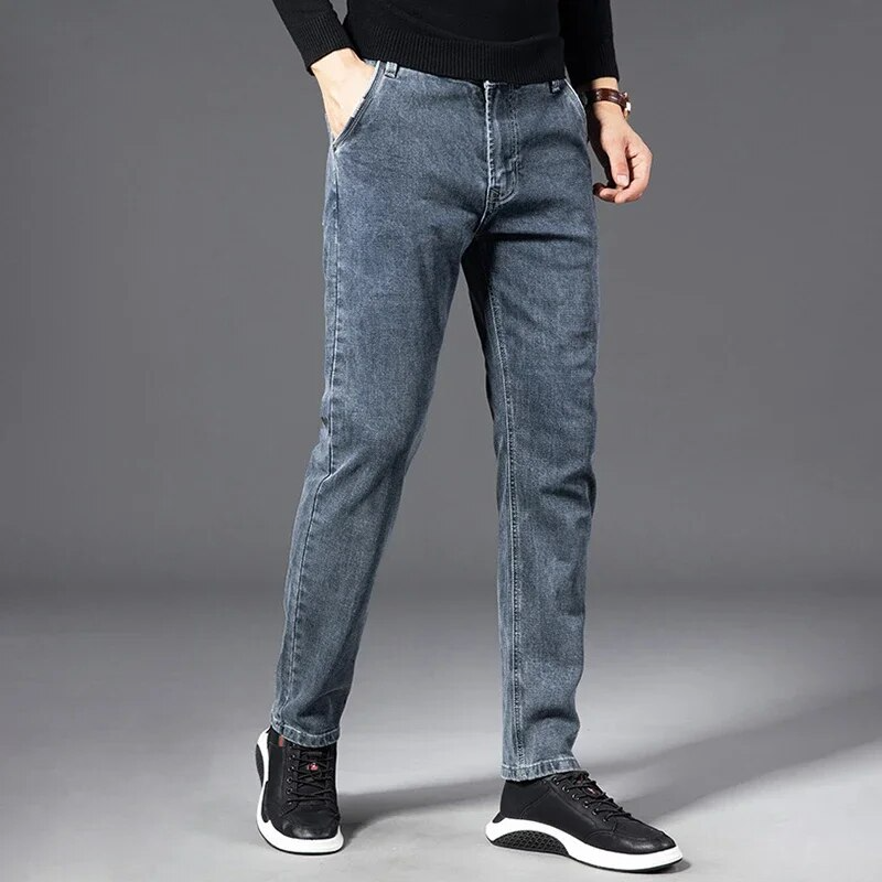 Milano | Pantalons en Denim Élastique
