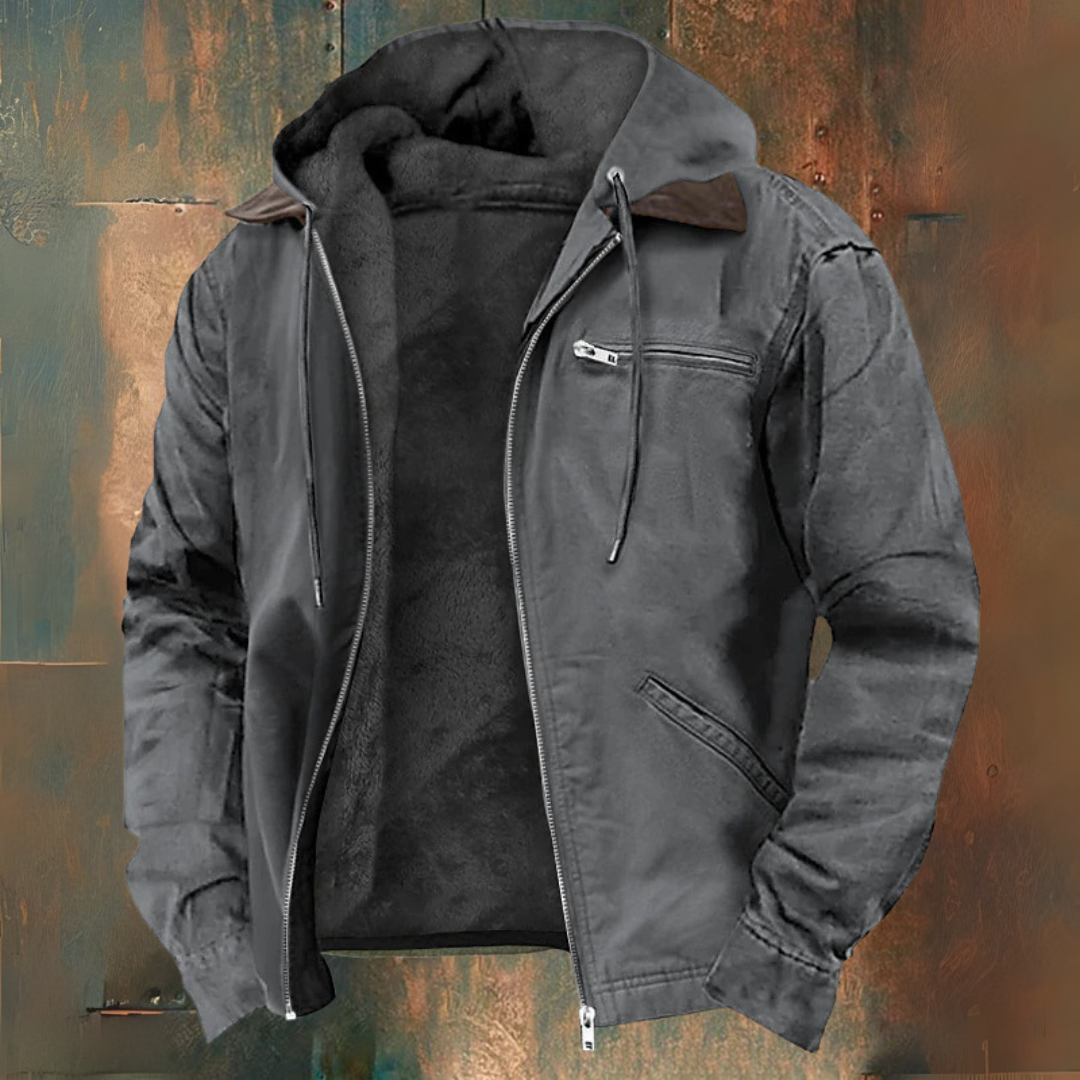 DUMONT LYON | VESTE AVEC CAPUCHE ZIPPÉE