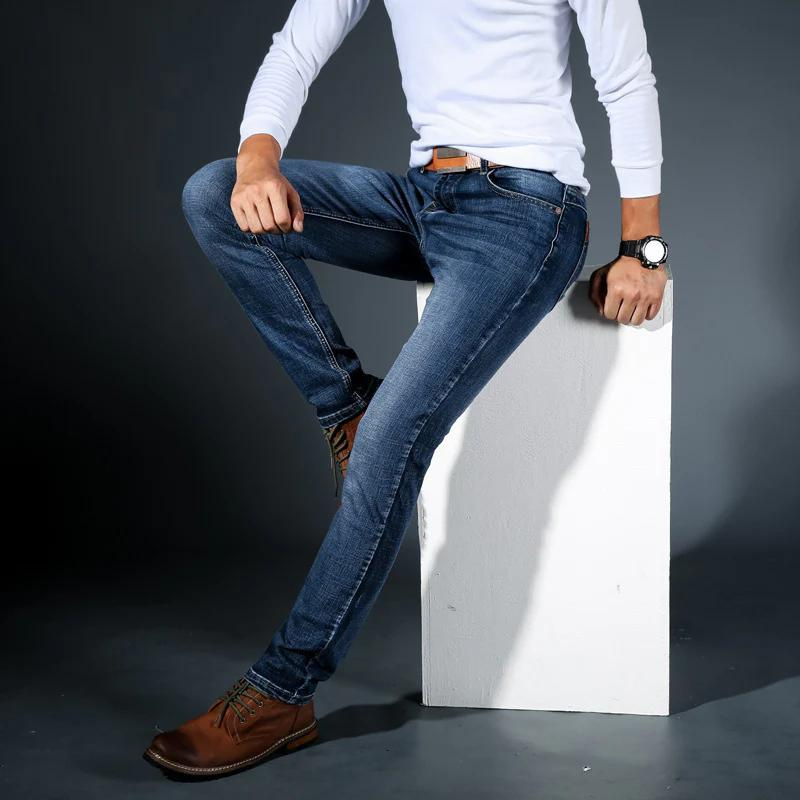 Turin | Pantalons en Denim Élastique