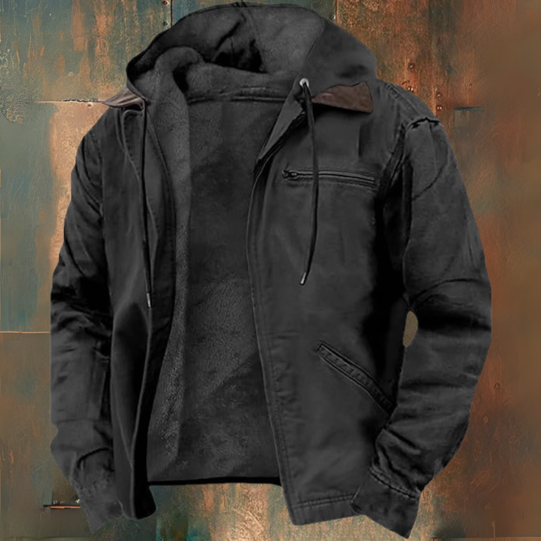 DUMONT LYON | VESTE AVEC CAPUCHE ZIPPÉE