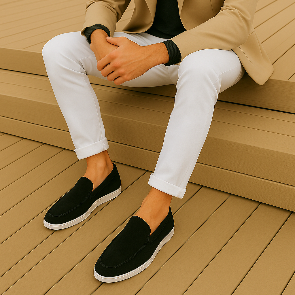 DUMONT LYON | MOCASSINS ÉLÉGANTS EN DAIM