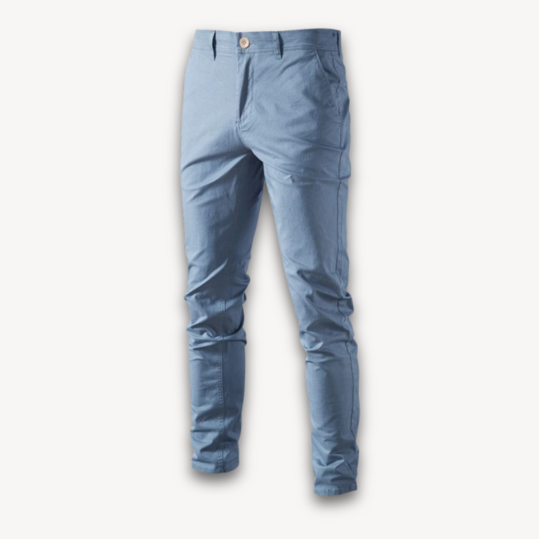 Marcello | Pantalons Chino à Jambe Ajustée