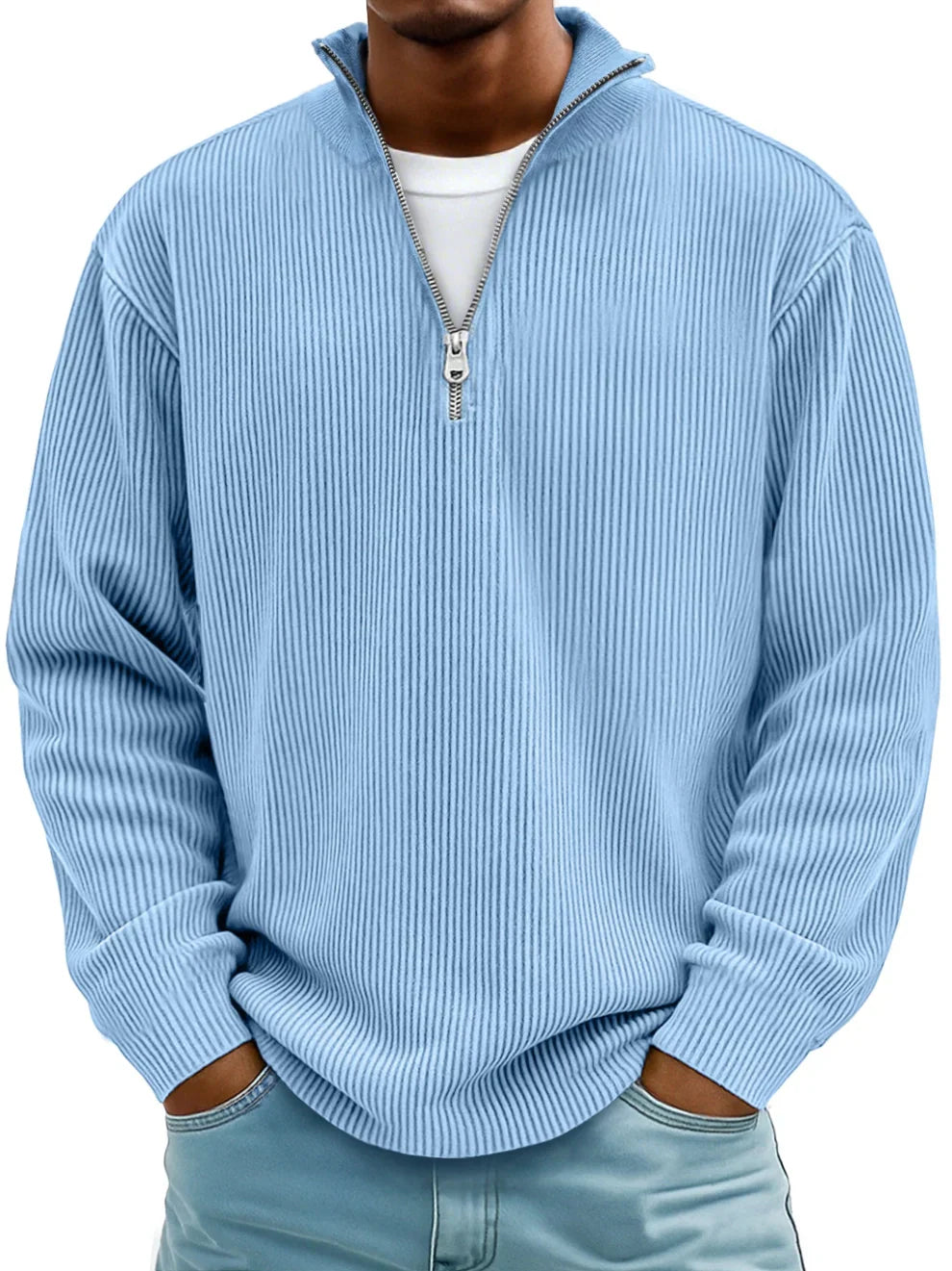 DUMONT LYON | PULL AVEC ZIP TENDANCE