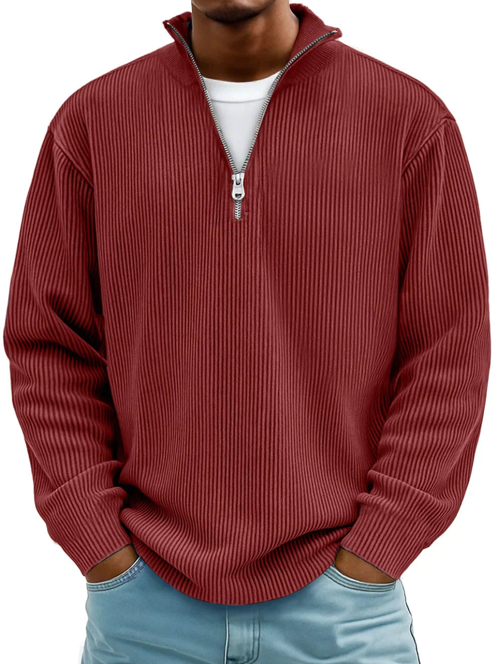 DUMONT LYON | PULL AVEC ZIP TENDANCE