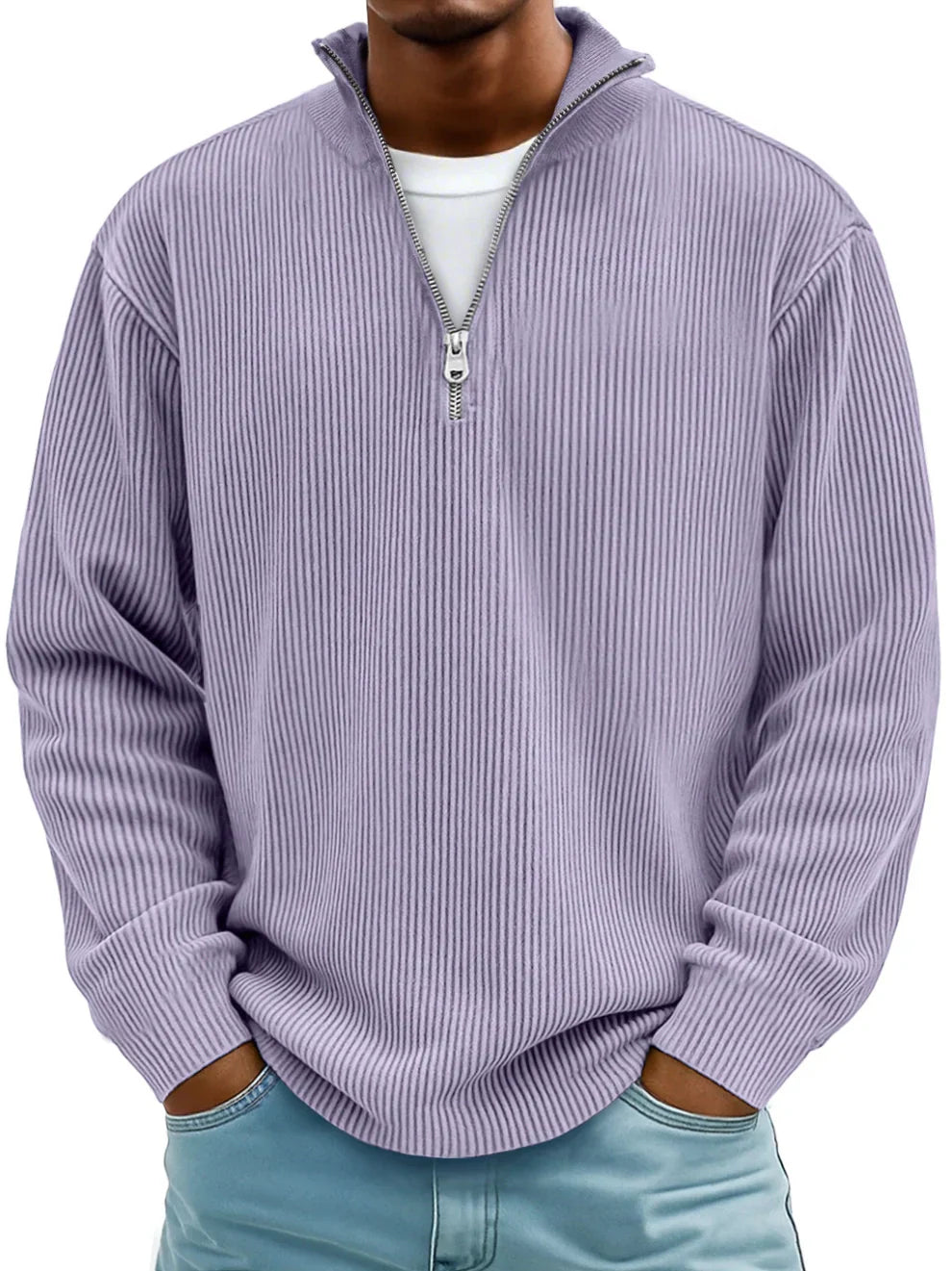 DUMONT LYON | PULL AVEC ZIP TENDANCE