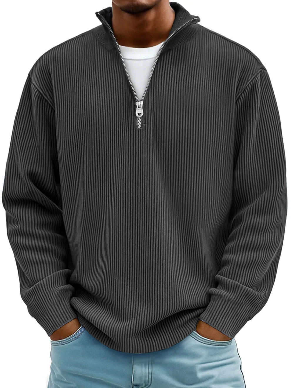 DUMONT LYON | PULL AVEC ZIP TENDANCE