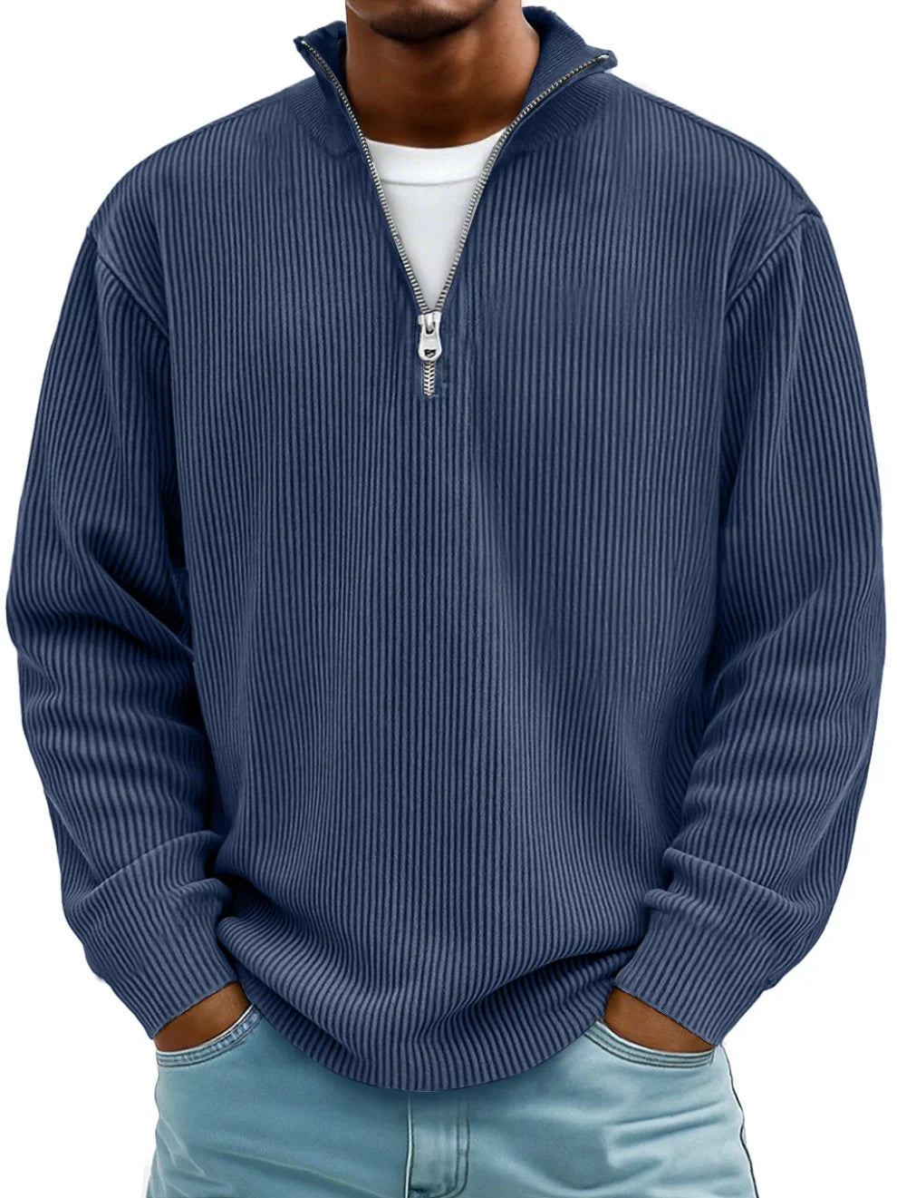 DUMONT LYON | PULL AVEC ZIP TENDANCE