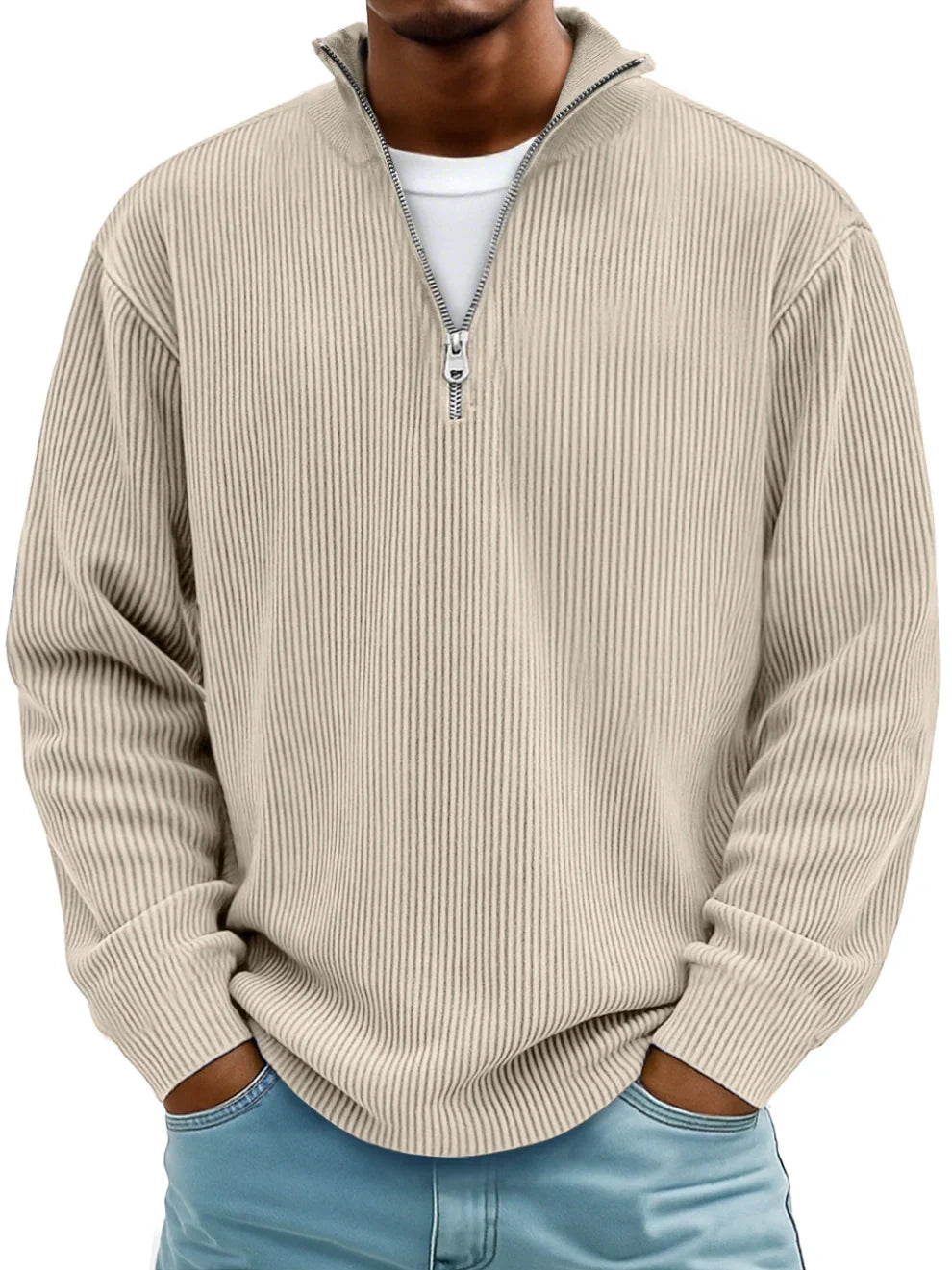 DUMONT LYON | PULL AVEC ZIP TENDANCE