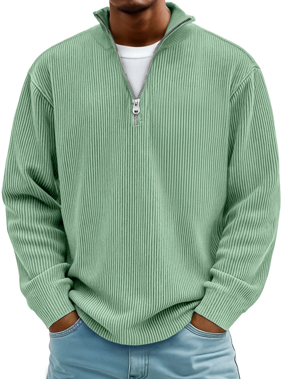 DUMONT LYON | PULL AVEC ZIP TENDANCE