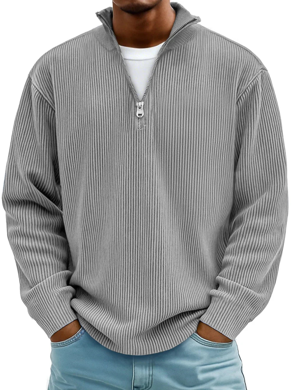 DUMONT LYON | PULL AVEC ZIP TENDANCE