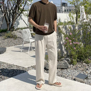 Kyoto | Pantalons en Lin avec Cordon
