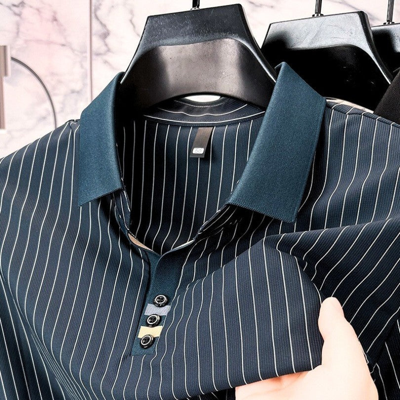 DUMONT LYON | POLO À RAYURES RAFFINÉE