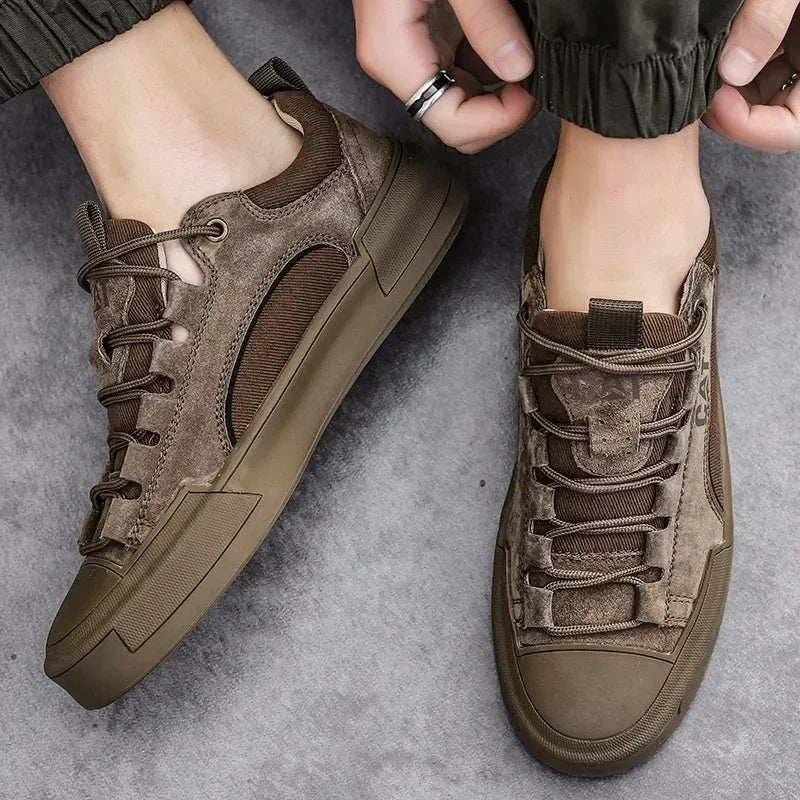 DUMONT LYON | BASKETS EN CUIR