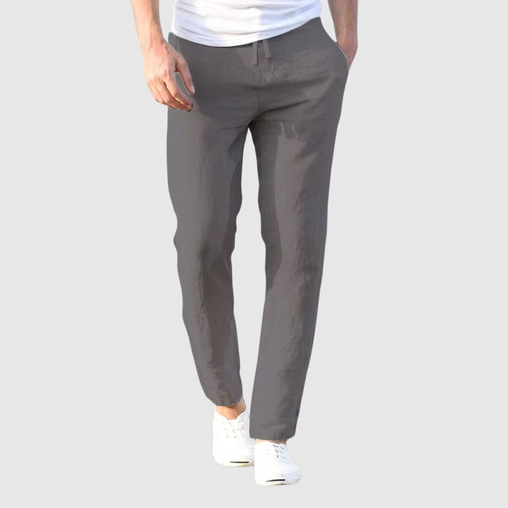 Dan | Pantalons en Coton et Lin