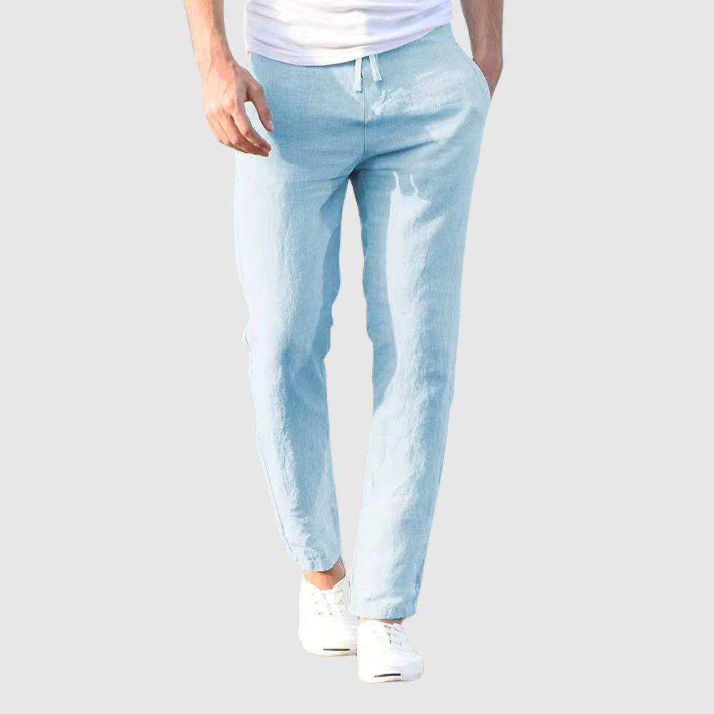Dan | Pantalons en Coton et Lin
