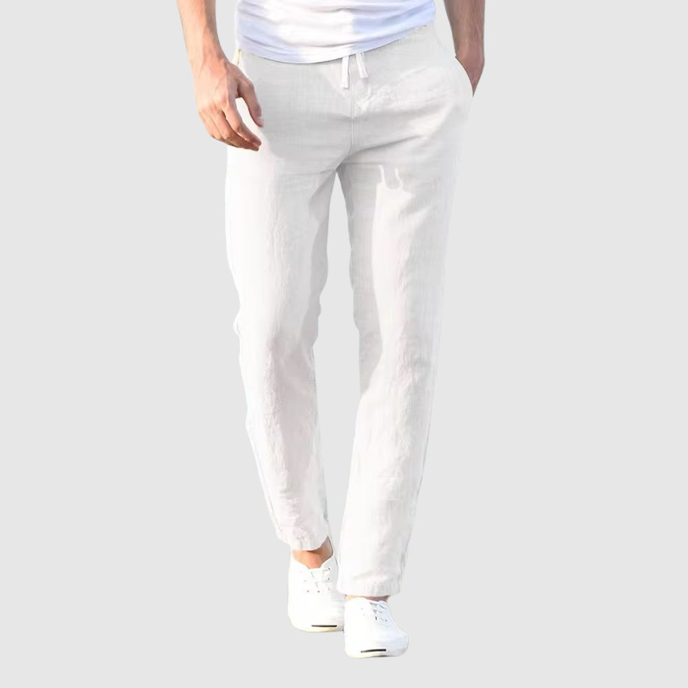 Dan | Pantalons en Coton et Lin