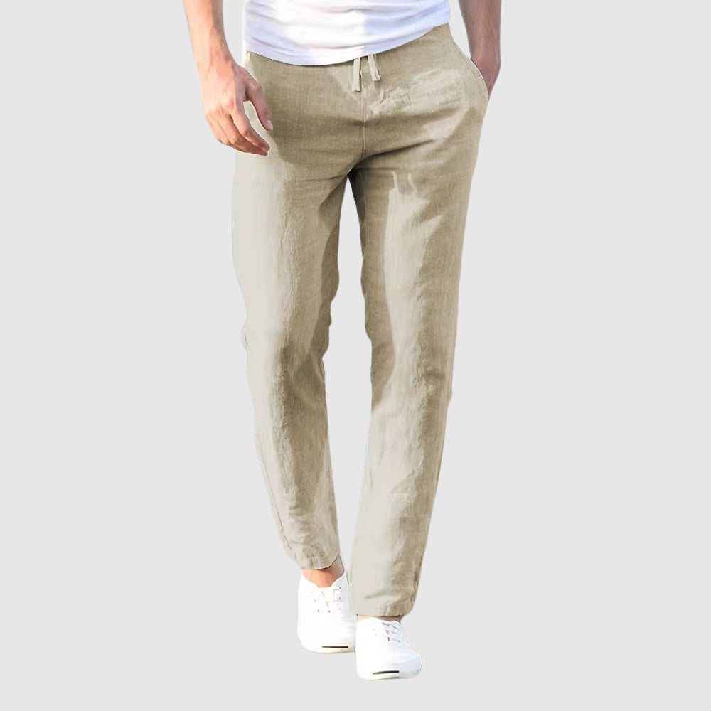 Dan | Pantalons en Coton et Lin