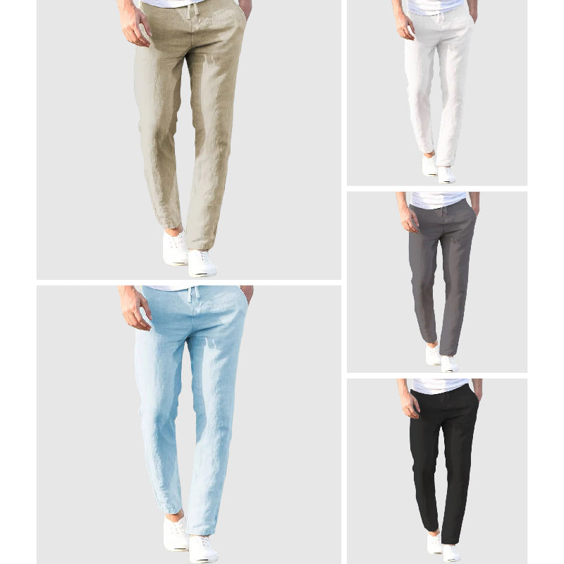 Dan | Pantalons en Coton et Lin