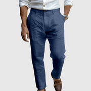 Moretti | Pantalons en Lin Léger