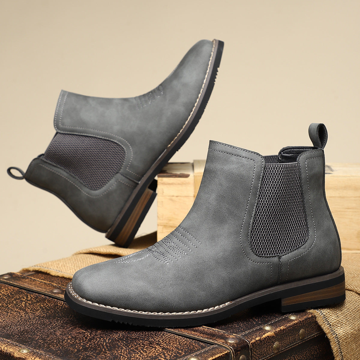 DUMONT LYON | BOTTES CLASSIQUES EN CUIR POUR HOMME