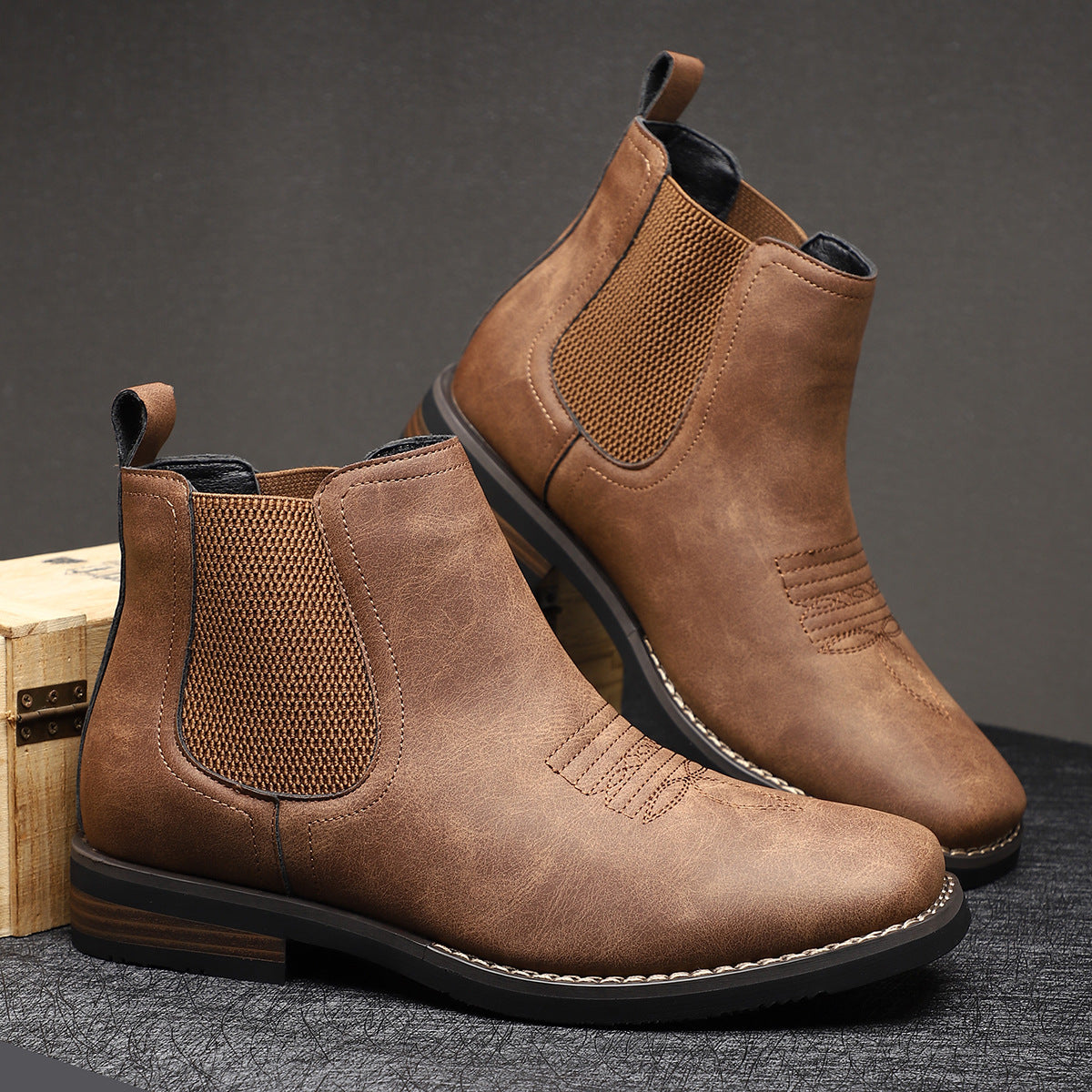 DUMONT LYON | BOTTES CLASSIQUES EN CUIR POUR HOMME