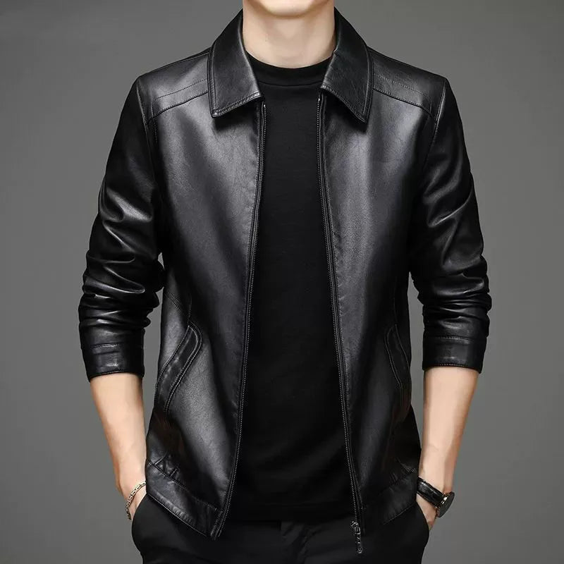 DUMONT LYON | VESTE EN CUIR DÉCONTRACTÉE POUR HOMME
