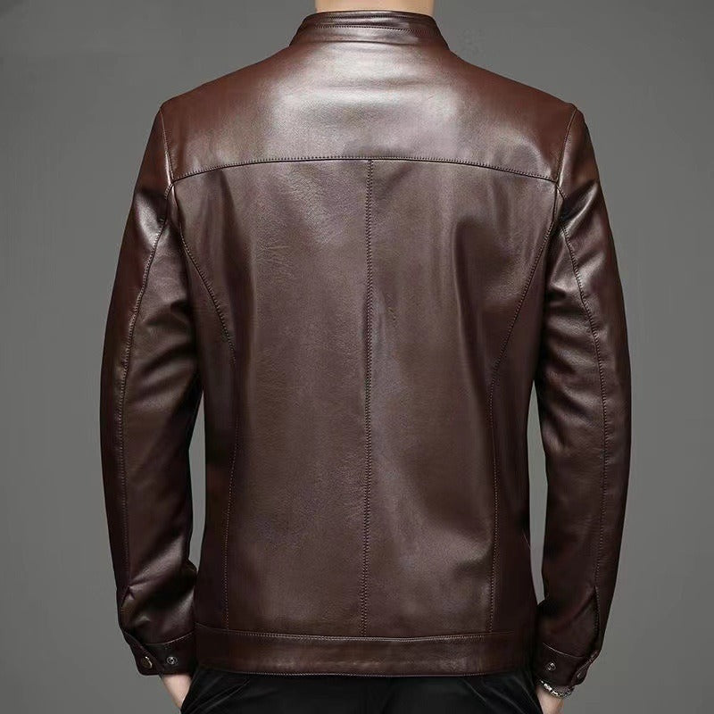 DUMONT LYON | VESTE EN CUIR DÉCONTRACTÉE POUR HOMME
