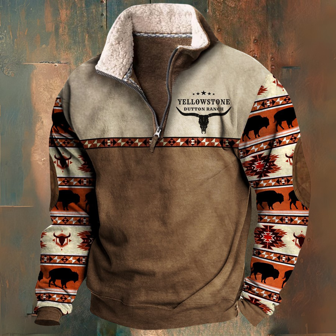 DUMONT LYON | PULL CASUAL AVEC MI-ZIP