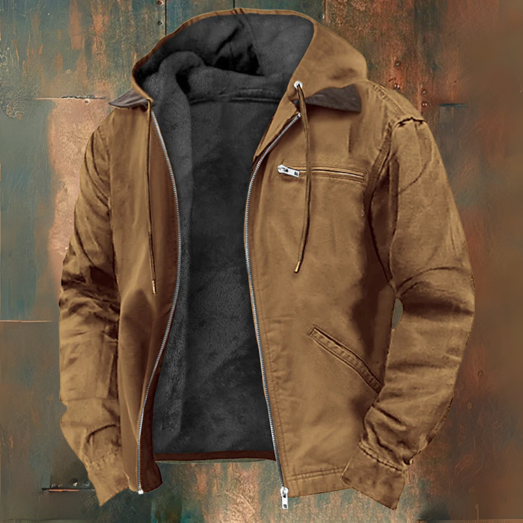 DUMONT LYON | VESTE AVEC CAPUCHE ZIPPÉE