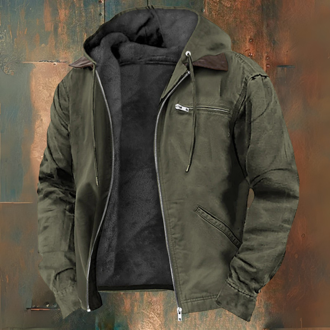 DUMONT LYON | VESTE AVEC CAPUCHE ZIPPÉE