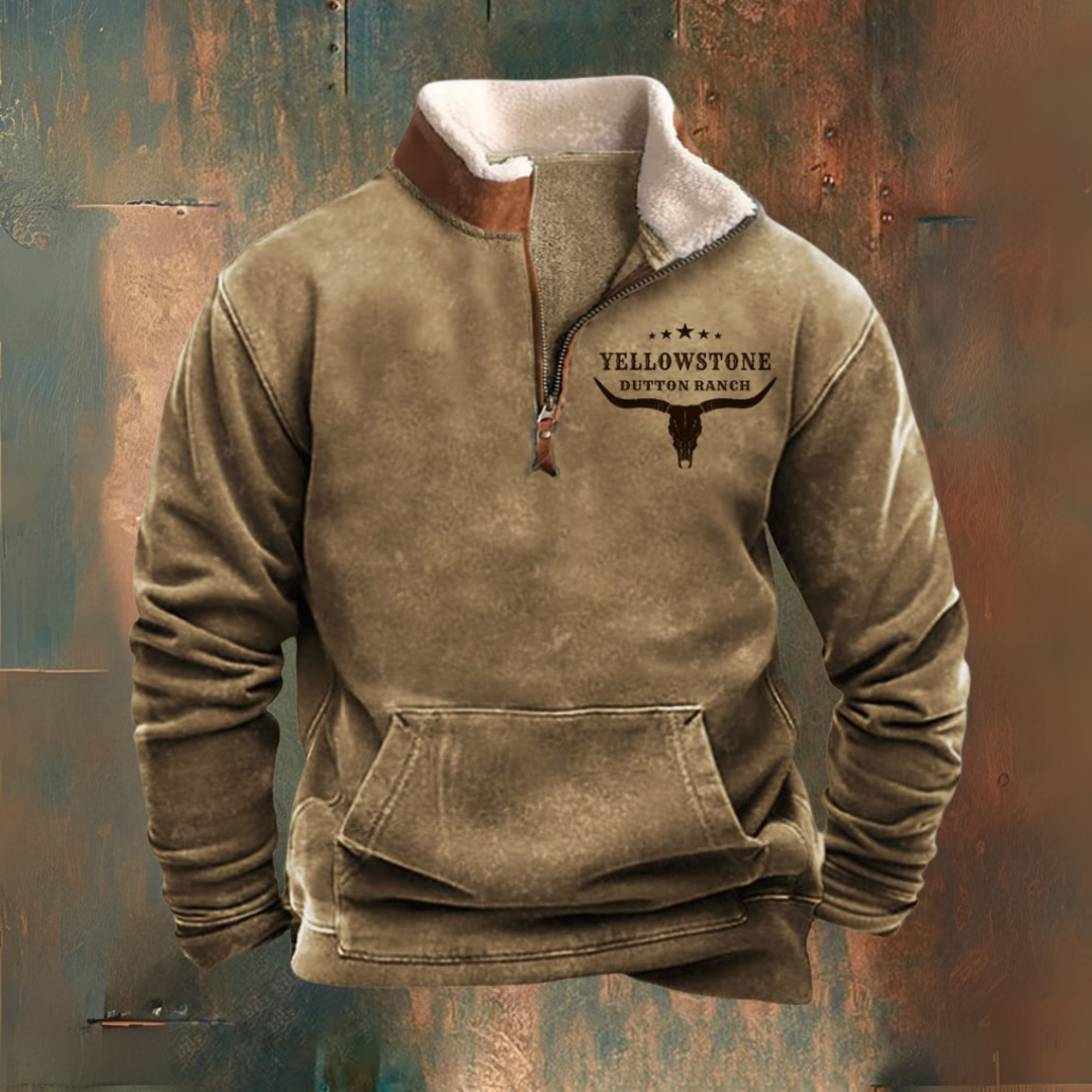 DUMONT LYON | VESTE MI-ZIP AUTOMNE