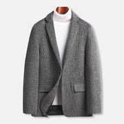 Alban | Veste à Carreaux en Mélange de Laine