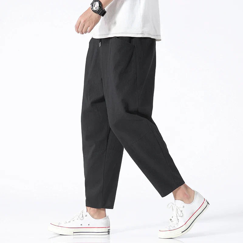 Taro | Pantalons en Coton et Lin